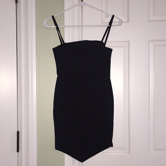 Slack straight across neckline bodyconn dress - Picture 2 of 2